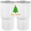 20 oz. Tall Stainless Steel Vacuum Insulated Tumbler White Thumbnail