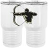 20 oz. Tall Stainless Steel Vacuum Insulated Tumbler White Thumbnail
