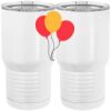 20 oz. Tall Stainless Steel Vacuum Insulated Tumbler White Thumbnail
