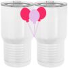 20 oz. Tall Stainless Steel Vacuum Insulated Tumbler White Thumbnail