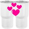 20 oz. Tall Stainless Steel Vacuum Insulated Tumbler White Thumbnail