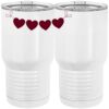 20 oz. Tall Stainless Steel Vacuum Insulated Tumbler White Thumbnail