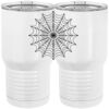 20 oz. Tall Stainless Steel Vacuum Insulated Tumbler White Thumbnail