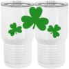 20 oz. Tall Stainless Steel Vacuum Insulated Tumbler White Thumbnail