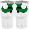 20 oz. Tall Stainless Steel Vacuum Insulated Tumbler White Thumbnail