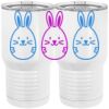 20 oz. Tall Stainless Steel Vacuum Insulated Tumbler White Thumbnail