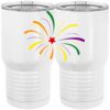 20 oz. Tall Stainless Steel Vacuum Insulated Tumbler White Thumbnail