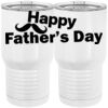20 oz. Tall Stainless Steel Vacuum Insulated Tumbler White Thumbnail
