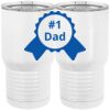 20 oz. Tall Stainless Steel Vacuum Insulated Tumbler White Thumbnail