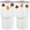20 oz. Tall Stainless Steel Vacuum Insulated Tumbler White Thumbnail
