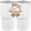 20 oz. Tall Stainless Steel Vacuum Insulated Tumbler White Thumbnail