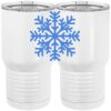 20 oz. Tall Stainless Steel Vacuum Insulated Tumbler White Thumbnail
