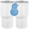 20 oz. Tall Stainless Steel Vacuum Insulated Tumbler White Thumbnail