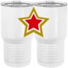 20 oz. Tall Stainless Steel Vacuum Insulated Tumbler White Thumbnail