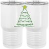 20 oz. Tall Stainless Steel Vacuum Insulated Tumbler White Thumbnail