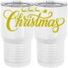 20 oz. Tall Stainless Steel Vacuum Insulated Tumbler White Thumbnail