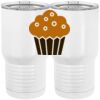 20 oz. Tall Stainless Steel Vacuum Insulated Tumbler White Thumbnail