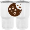 20 oz. Tall Stainless Steel Vacuum Insulated Tumbler White Thumbnail