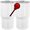 20 oz. Tall Stainless Steel Vacuum Insulated Tumbler White Thumbnail
