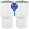 20 oz. Tall Stainless Steel Vacuum Insulated Tumbler White Thumbnail