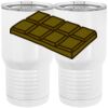 20 oz. Tall Stainless Steel Vacuum Insulated Tumbler White Thumbnail