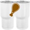 20 oz. Tall Stainless Steel Vacuum Insulated Tumbler White Thumbnail