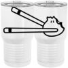 20 oz. Tall Stainless Steel Vacuum Insulated Tumbler White Thumbnail