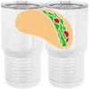 20 oz. Tall Stainless Steel Vacuum Insulated Tumbler White Thumbnail