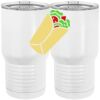 20 oz. Tall Stainless Steel Vacuum Insulated Tumbler White Thumbnail