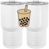20 oz. Tall Stainless Steel Vacuum Insulated Tumbler White Thumbnail