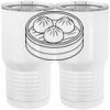 20 oz. Tall Stainless Steel Vacuum Insulated Tumbler White Thumbnail
