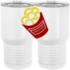 20 oz. Tall Stainless Steel Vacuum Insulated Tumbler White Thumbnail
