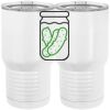 20 oz. Tall Stainless Steel Vacuum Insulated Tumbler White Thumbnail