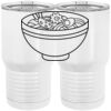 20 oz. Tall Stainless Steel Vacuum Insulated Tumbler White Thumbnail