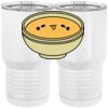 20 oz. Tall Stainless Steel Vacuum Insulated Tumbler White Thumbnail