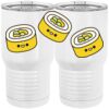 20 oz. Tall Stainless Steel Vacuum Insulated Tumbler White Thumbnail