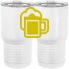 20 oz. Tall Stainless Steel Vacuum Insulated Tumbler White Thumbnail