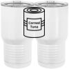 20 oz. Tall Stainless Steel Vacuum Insulated Tumbler White Thumbnail