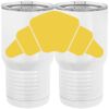 20 oz. Tall Stainless Steel Vacuum Insulated Tumbler White Thumbnail
