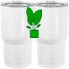 20 oz. Tall Stainless Steel Vacuum Insulated Tumbler White Thumbnail