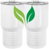 20 oz. Tall Stainless Steel Vacuum Insulated Tumbler White Thumbnail