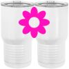 20 oz. Tall Stainless Steel Vacuum Insulated Tumbler White Thumbnail