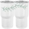 20 oz. Tall Stainless Steel Vacuum Insulated Tumbler White Thumbnail
