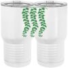 20 oz. Tall Stainless Steel Vacuum Insulated Tumbler White Thumbnail