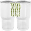20 oz. Tall Stainless Steel Vacuum Insulated Tumbler White Thumbnail