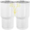20 oz. Tall Stainless Steel Vacuum Insulated Tumbler White Thumbnail
