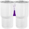 20 oz. Tall Stainless Steel Vacuum Insulated Tumbler White Thumbnail