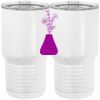 20 oz. Tall Stainless Steel Vacuum Insulated Tumbler White Thumbnail