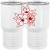 20 oz. Tall Stainless Steel Vacuum Insulated Tumbler White Thumbnail