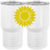 20 oz. Tall Stainless Steel Vacuum Insulated Tumbler White Thumbnail